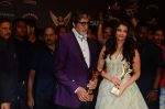 Aishwarya Rai Bachchan, Amitabh Bachchan at the red carpet of Stardust awards on 21st Dec 2015